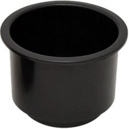 Подстаканник врезной Attwood диам. 95мм черный (11789-1)